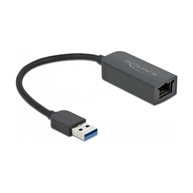 Mrežni adapter DELOCK 66646 (USB-A 3.2 na 2.5 Gigabit LAN, RJ45)