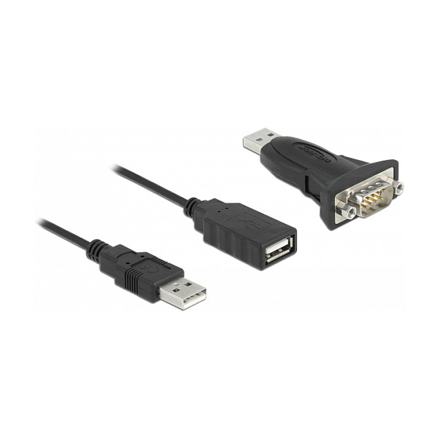 USB na Serijski RS-232 Adapter DELOCK 61506 (USB 2.0 Type-A na D-Sub 9 pin, 1.8 m)-0