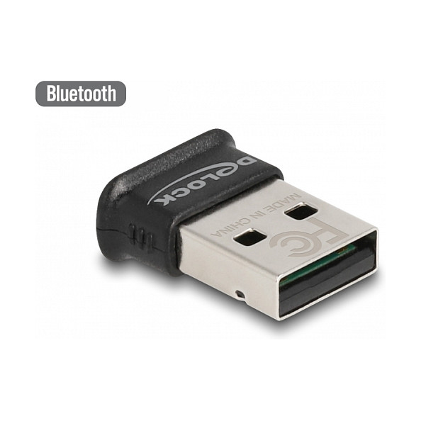 USB Bluetooth Adapter DELOCK 61024 (Bluetooth 5.0, Class 1, do 100m dometa)-1