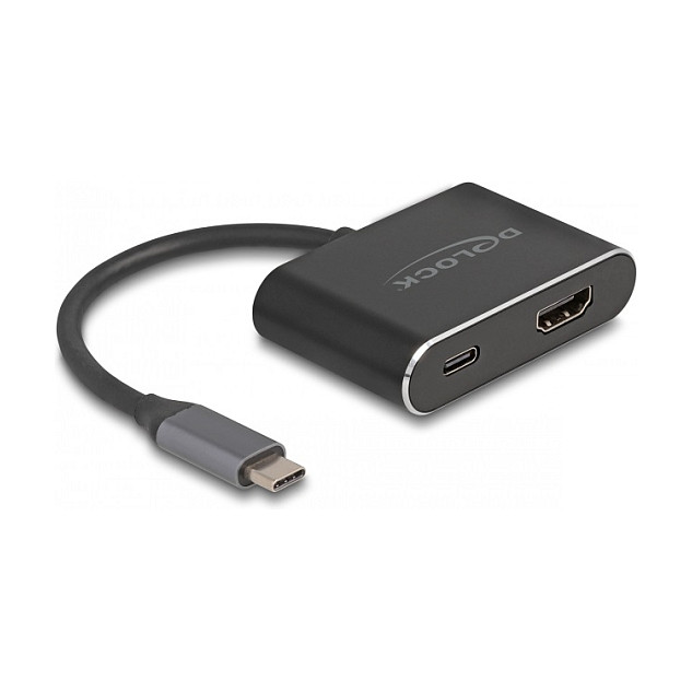 USB-C na HDMI adapter DELOCK 64199 (8K 60Hz, HDR, Power Delivery 100W)-0