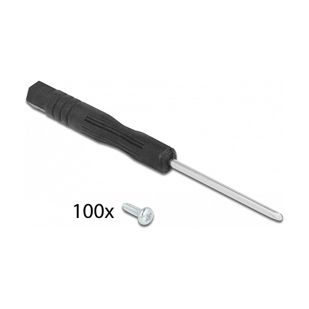 Set vijaka i odvijača DELOCK 66816 za optičke adaptere (SC, LC, ST, 100 komada)-1