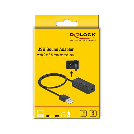USB zvučna kartica DELOCK 66731 (USB-A na 2x 3.5mm, 7.1 Virtual Sound)-3