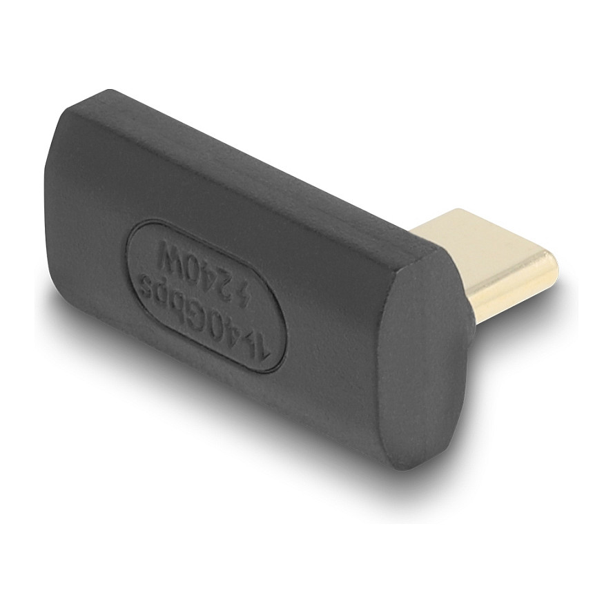 USB-C Adapter DELOCK 60244 (40 Gbps, PD 3.1 240W, 8K 60Hz, kutni)-1