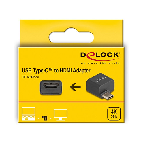 USB-C na HDMI adapter DELOCK 64256 (4K 60Hz, DP Alt Mode, HDR)-3
