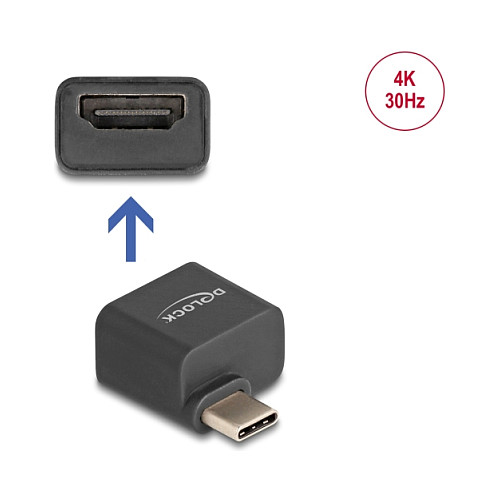 USB-C na HDMI adapter DELOCK 64256 (4K 60Hz, DP Alt Mode, HDR)-4