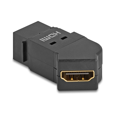 Keystone Modul DELOCK HDMI na HDMI (45° kutni, 8K 60 Hz, crni)-2