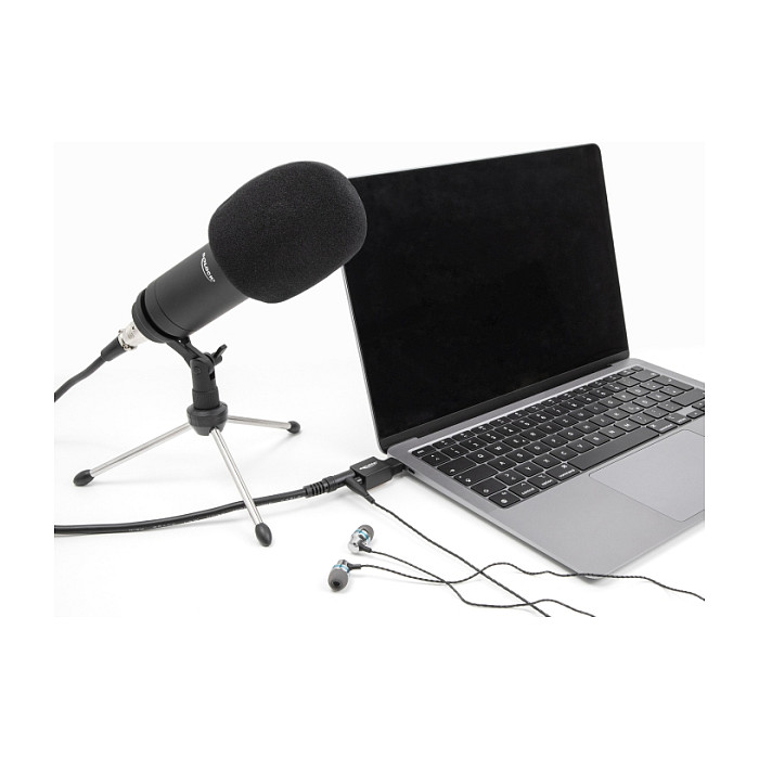 USB zvučna kartica DELOCK 67128 (USB-C na 2x 3.5mm, Plug & Play)-2