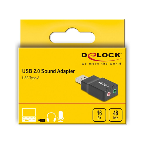 USB zvučna kartica DELOCK 66634 (USB-A na 2x 3.5mm, Plug & Play)-3