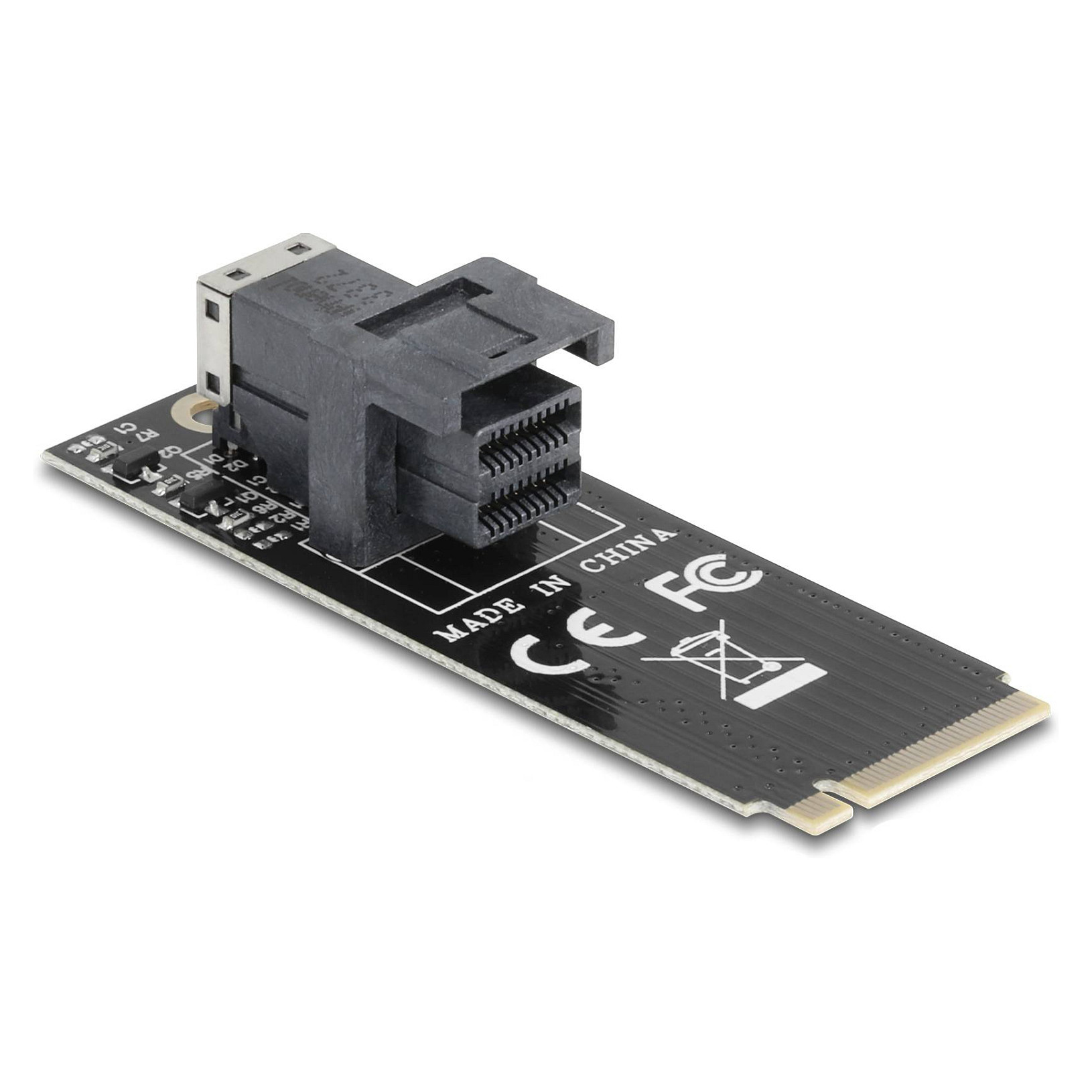 Adapter DELOCK M.2 Key M na SFF-8643 NVMe (PCIe 3.0 x4, 2280/2260/2242)