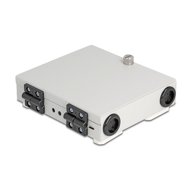 Mrežna oprema DELOCK Zidna kutija za optičke kablove (4x SC Simplex / LC Duplex, metalna)-3