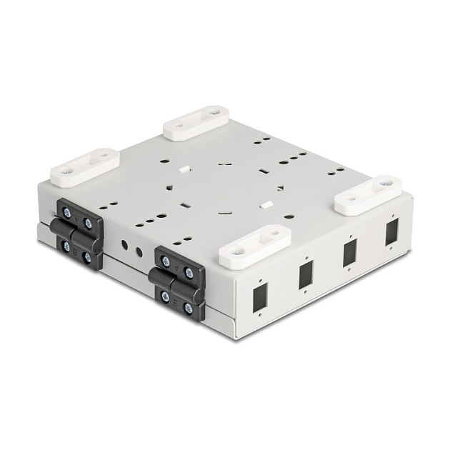Mrežna oprema DELOCK Zidna kutija za optičke kablove (4x SC Simplex / LC Duplex, metalna)-4
