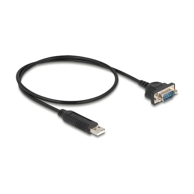 USB na RS-232 adapter DELOCK 66470 (USB 2.0 na D-Sub 9, Prolific PL2303GT, 50 cm)-0