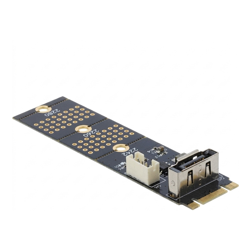 Adapter DELOCK M.2 Key B na SATA 7-pin vertikalni (64290)-0