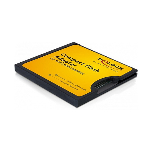 Adapter DELOCK Compact Flash na SD/SDHC/SDXC (CF Tip I)-0