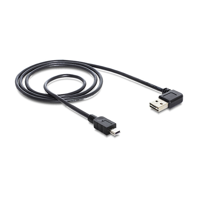 USB kabel DELOCK 83130 (EASY-USB 2.0-A 90° kutni > Mini-B, 1 m)-1