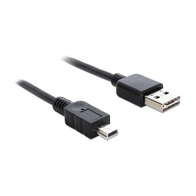 USB Kabel DELOCK Easy-USB 2.0 A na Mini-B (2m, 480 Mbps)-1