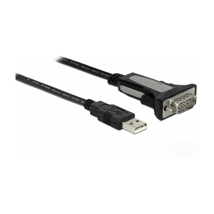 USB na Serijski RS-232 Adapter DELOCK 61445 (USB 2.0 Type-A na DB9, 4 m)-2
