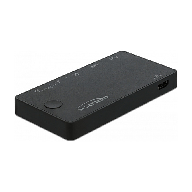 KVM Switch DELOCK 11483 (HDMI / USB-C, 4K 60Hz, USB 2.0, PD 65W)-0