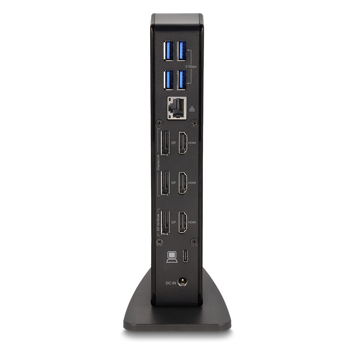 Docking stanica DELOCK 87751 USB-C Triple Display (DisplayLink 4K, 96W PD, LAN, SD)-1