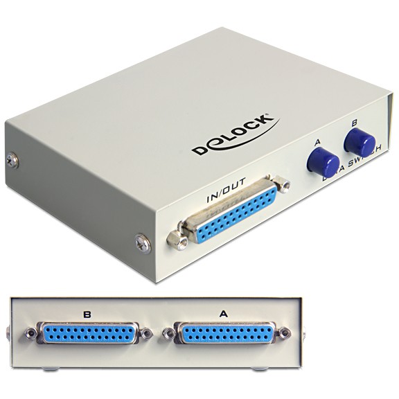 Data Switch DELOCK 87501 2-port Parallel ručni