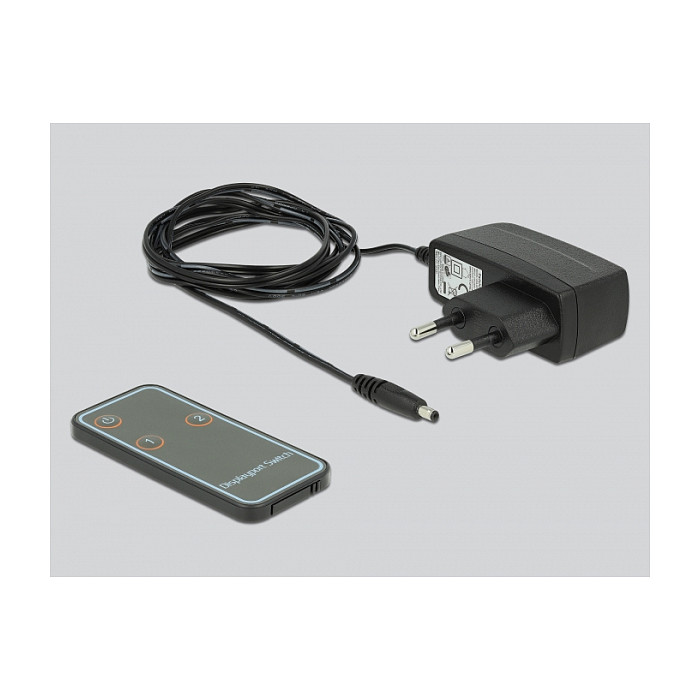 DisplayPort Switch DELOCK 18735 (2-portni, 8K 60Hz, DisplayPort 1.4, dvosmjerni)-1