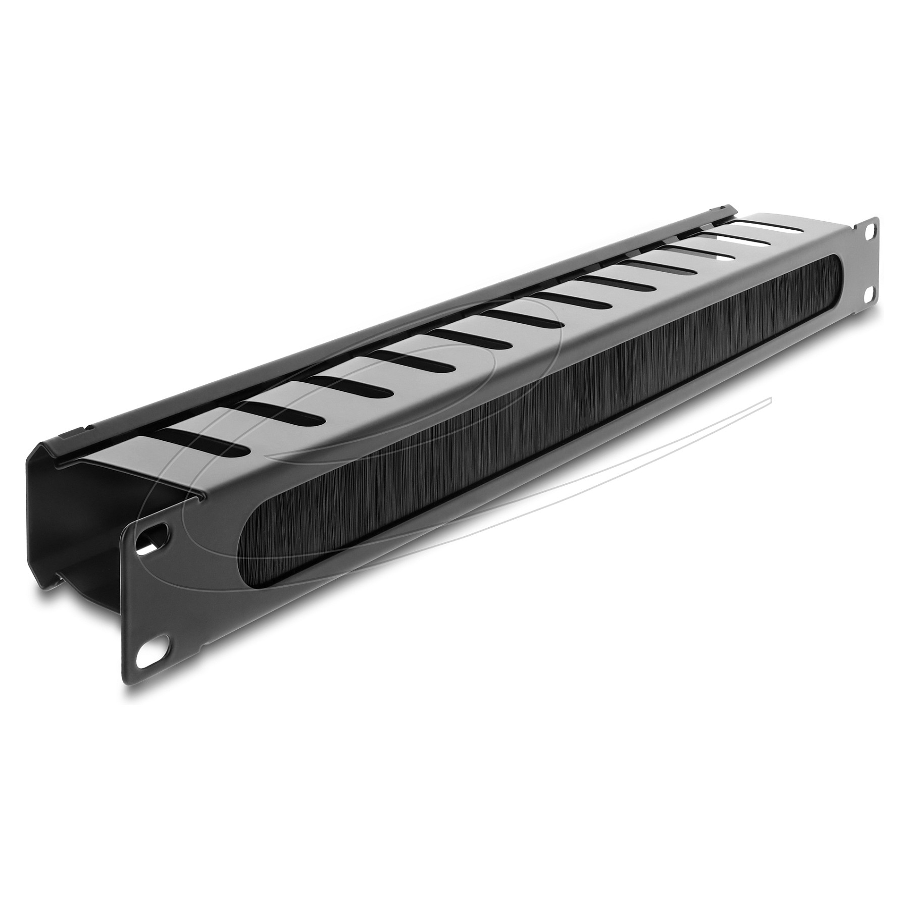 Panel za kabele DELOCK 19" Rangirni Panel s Četkom (1U, za mrežni ormar)