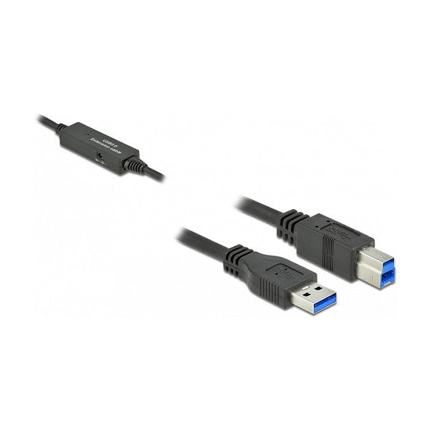 Aktivni USB kabel DELOCK 85379 (USB-A na USB-B, 5 Gbps, 5 m)-1