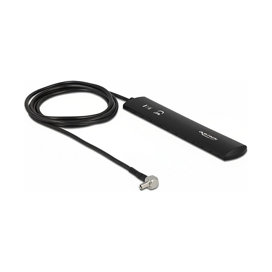 LTE Antena DELOCK 90711 (TS-9, 1.5 dBi, omnidirekcijska, 1m kabel, vanjska)