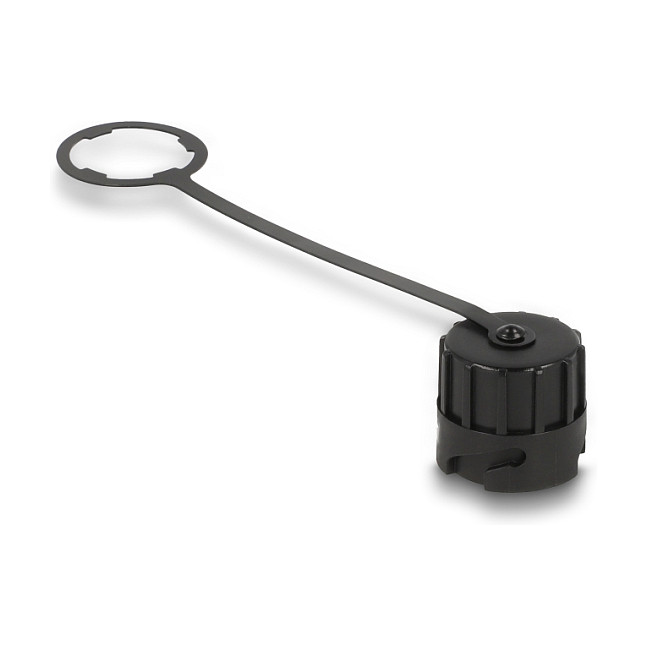 Zaštitna kapica DELOCK za RJ45 konektor 67049 (IP68, crna)-0