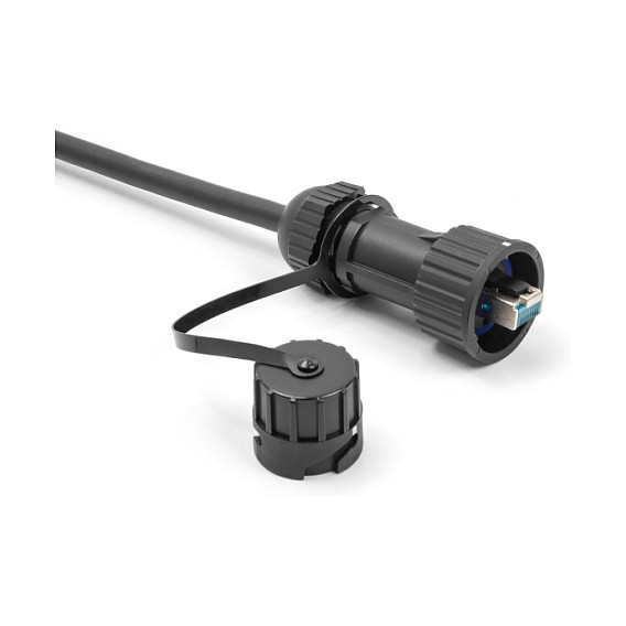 Zaštitna kapica DELOCK za RJ45 konektor 67049 (IP68, crna)-1
