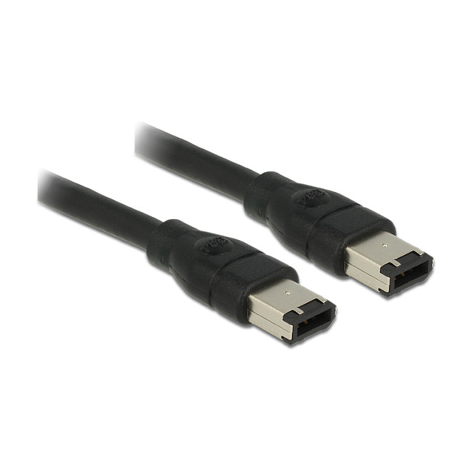 FireWire kabel DELOCK 83273 (6-pinski na 6-pinski, 0.5 m, 400 Mbps)-0