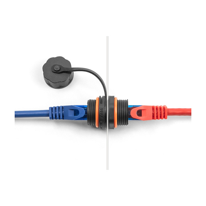 Mrežna spojnica DELOCK 88145 (RJ45 na RJ45, Cat.6A, IP68 vodootporna)