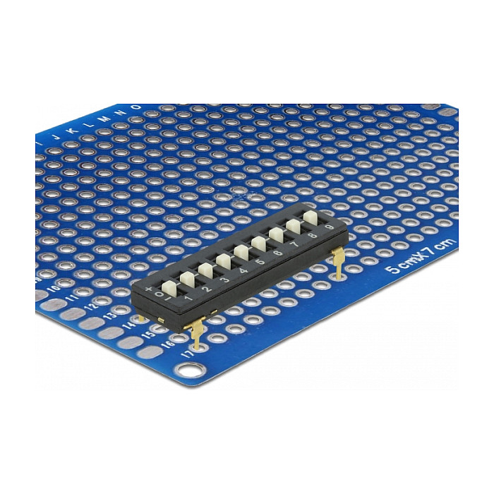 DIP prekidač DELOCK 66309 (2 pozicije, piano tip, raster 2.54 mm, 2 kom)-3