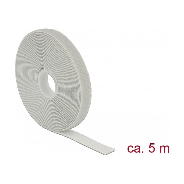 Čičak traka za kabele DELOCK 18276 (10 m x 20 mm, crna)-0