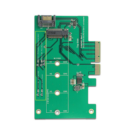 PCIe kartica DELOCK 89381 za M.2 NVMe/SATA SSD, PCIe 3.0 x4-2
