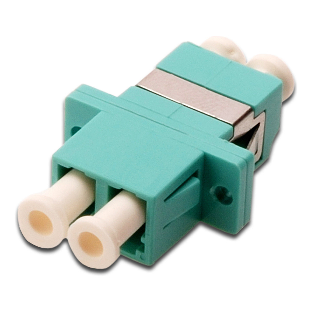 Optička spojnica DIGITUS LC/LC Duplex Multimode OM3 (keramička čahura, tirkizna)-0