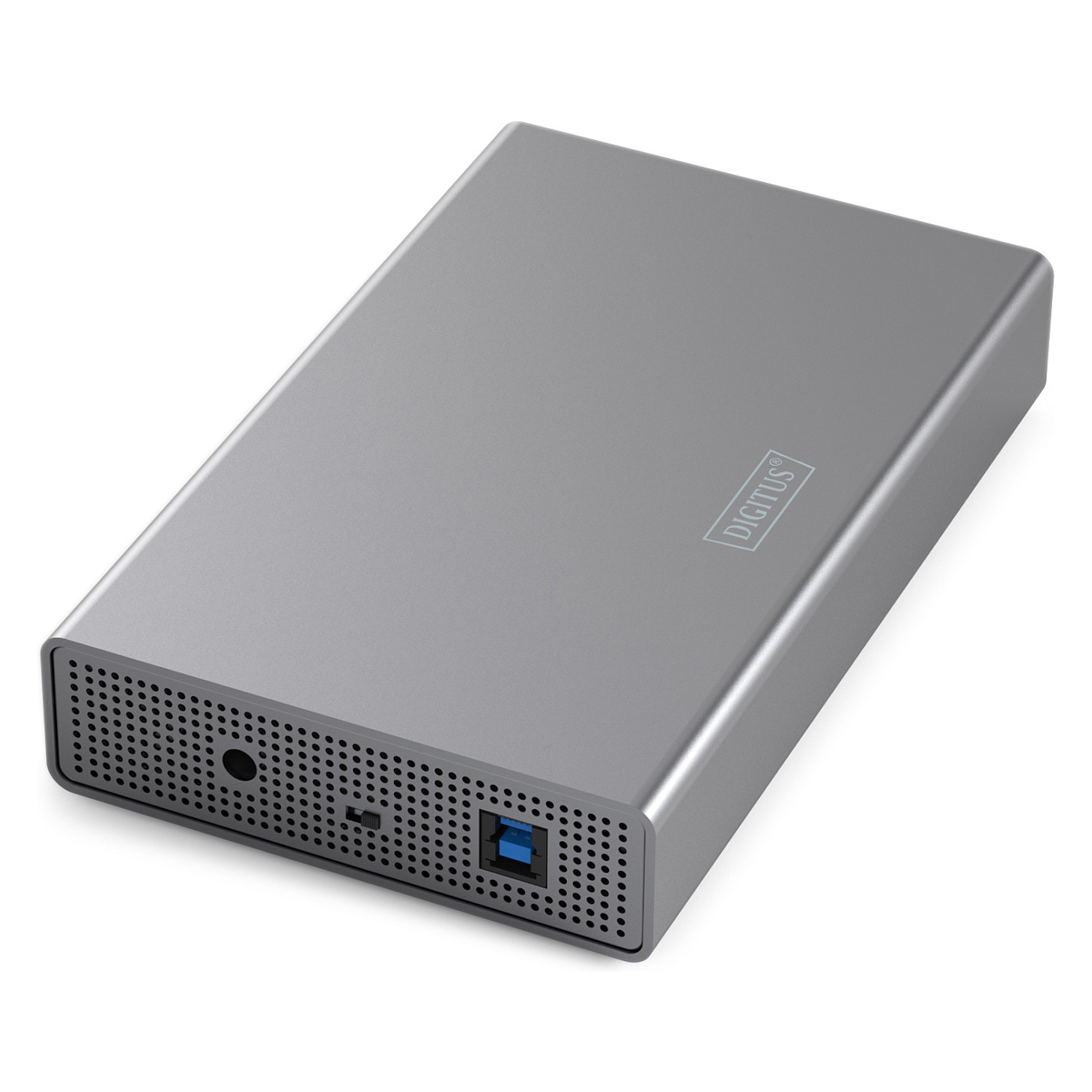 Eksterno kućište za disk DIGITUS DA-71106-1 (3.5"/2.5" SATA, USB 3.0, do 16TB, aluminijsko)-0