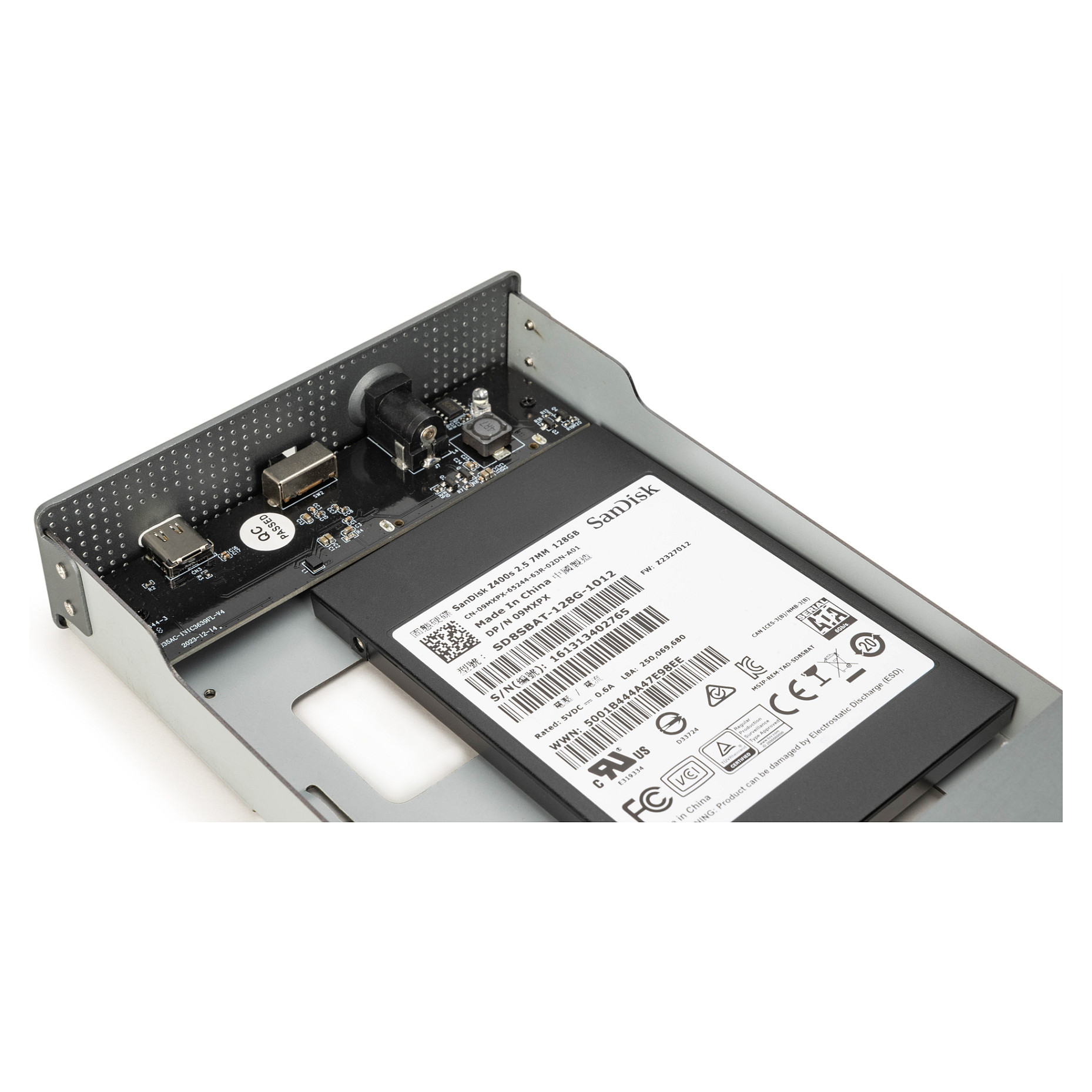Eksterno kućište za disk DIGITUS DA-71106-1 (3.5"/2.5" SATA, USB 3.0, do 16TB, aluminijsko)-11