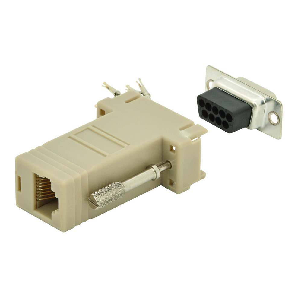 RS232 adapter DIGITUS DN-90001-1 (DB9 muški na RJ45 ženski, modularni)-2
