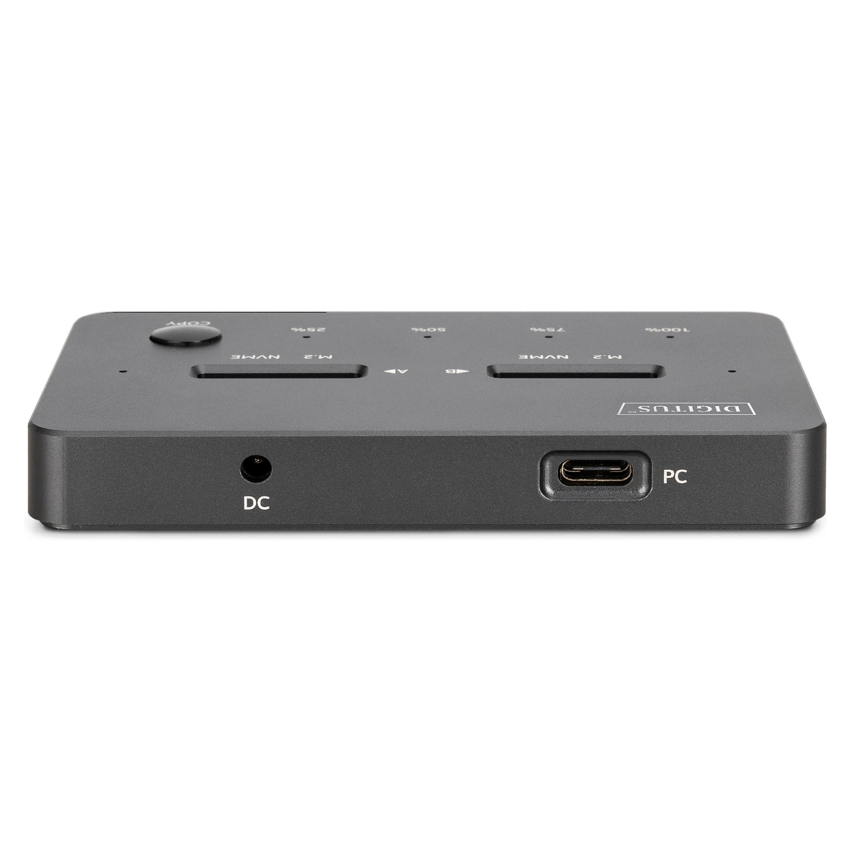 Klonirajuća stanica DIGITUS DA-70867 za M.2 NVMe SSD (USB-C 3.1 Gen 2, kloniranje bez računala)-6