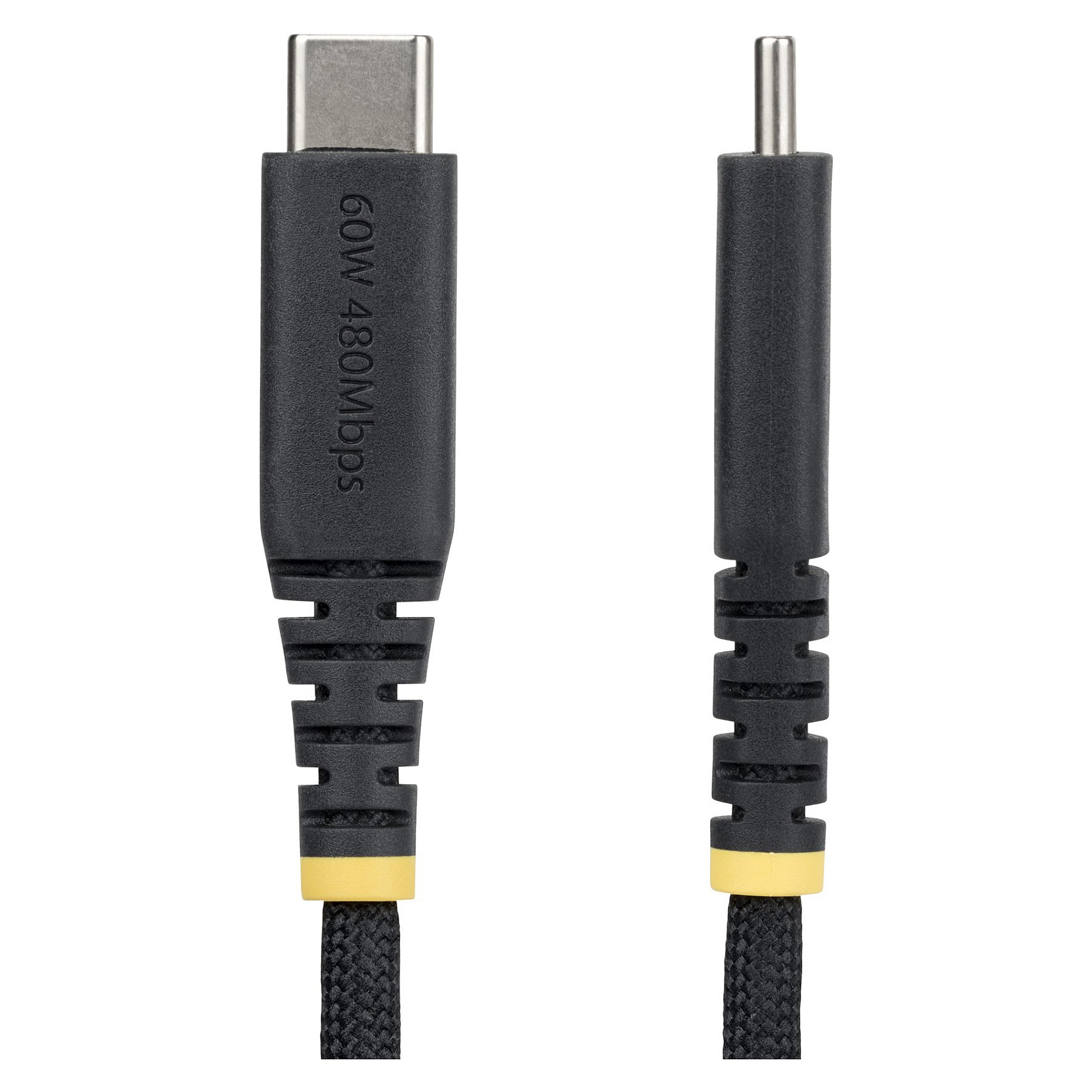 USB-C kabel STARTECH.COM R2CC-30C-USB-CABLE (30cm, 60W PD, USB 2.0, Pleteni)-1