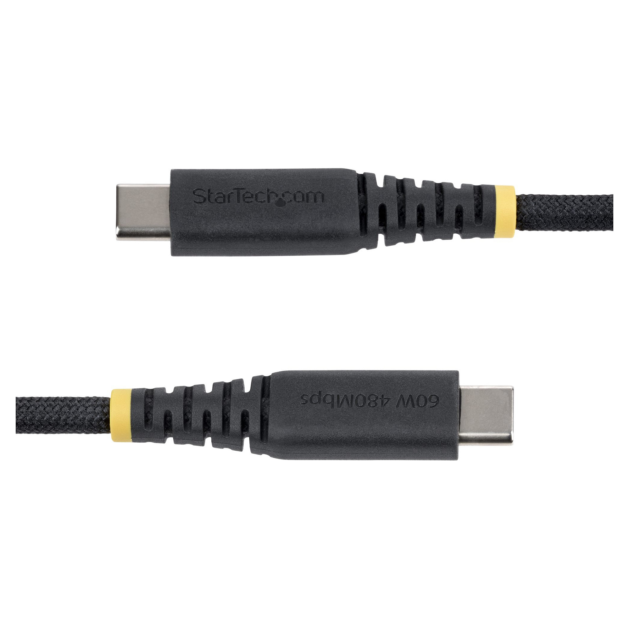 USB-C kabel STARTECH.COM R2CC-30C-USB-CABLE (30cm, 60W PD, USB 2.0, Pleteni)-2