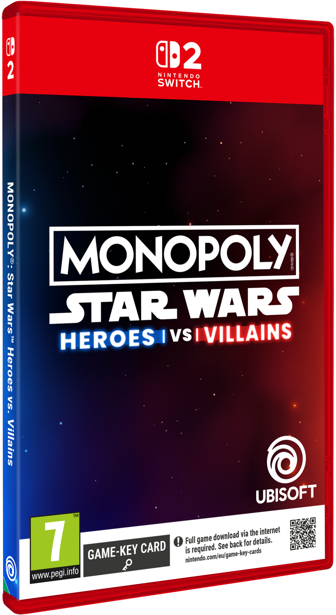 Igra za NINTENDO Switch 2 Monopoly Star Wars - Heroes VS Villains (CODE IN A BOX)-1