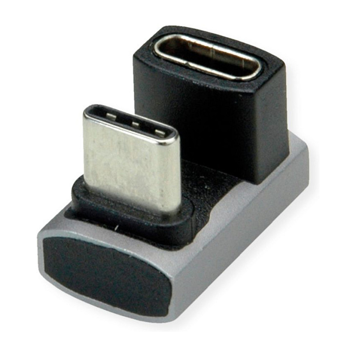 USB-C adapter ROLINE USB4 Gen 3x2 360° (40 Gbit/s, 8K video, 240W PD)-0