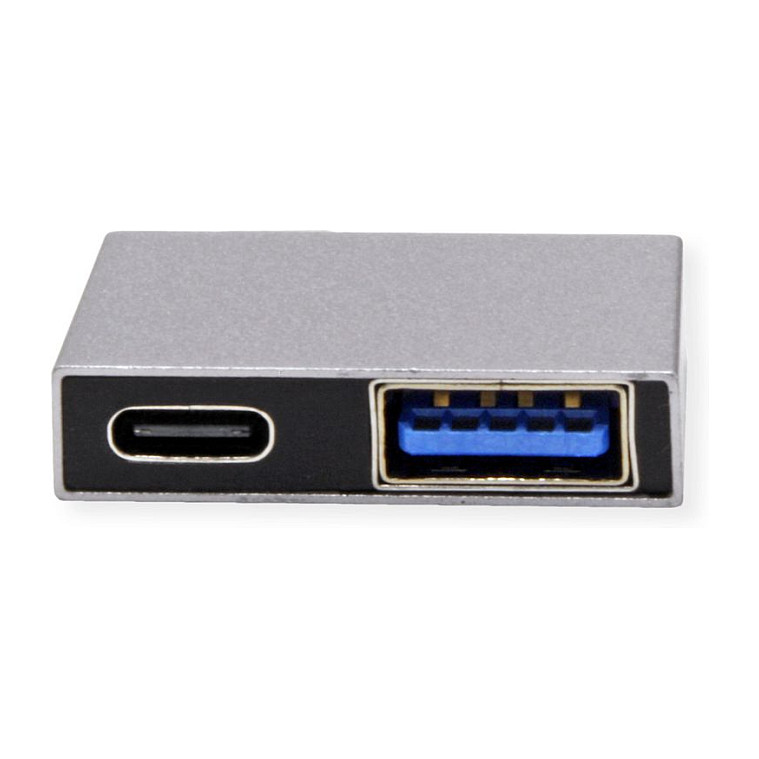 USB Hub ROLINE Dual C na USB-A + USB-C (USB 3.2 Gen 2, 10 Gbit/s, PD 100W)-2