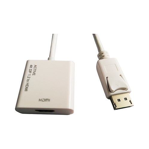 Adapter ROLINE DisplayPort na HDMI (Aktivni, 4K @ 30Hz, DP 1.2)