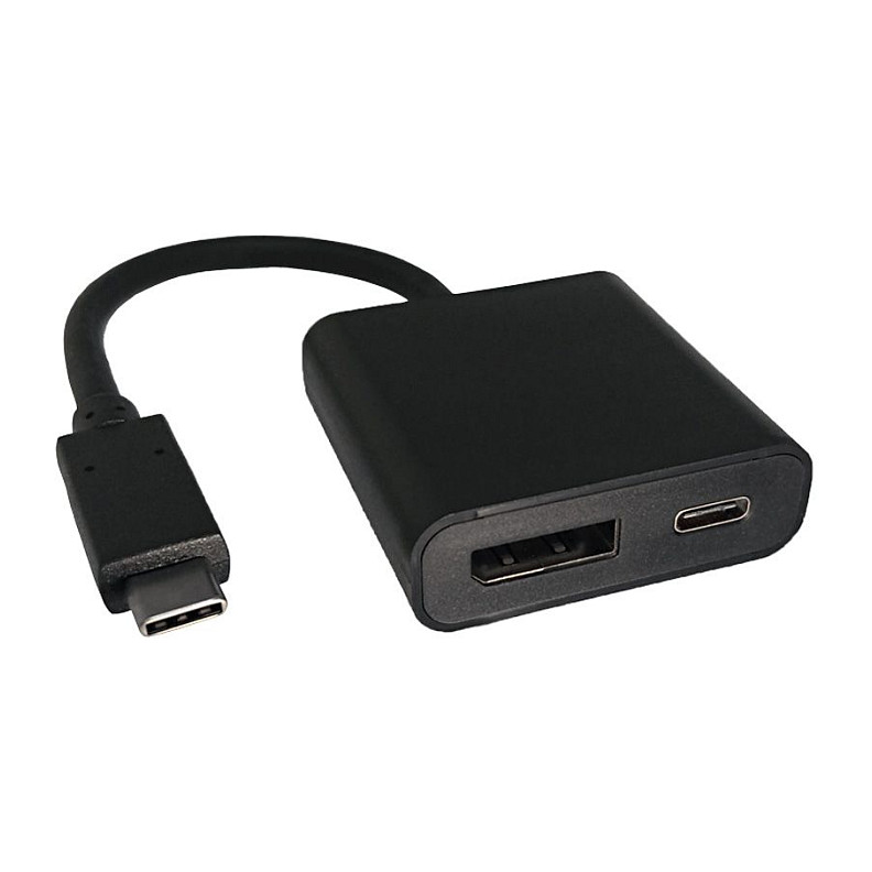 Adapter ROLINE USB-C na DisplayPort 1.2 (4K@60Hz, Power Delivery)