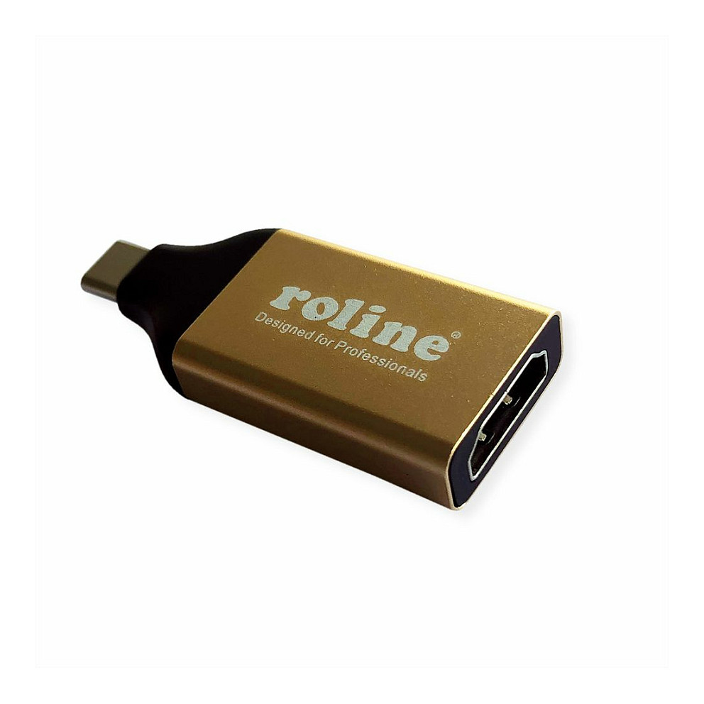 Adapter ROLINE GOLD USB-C na HDMI (4K@60Hz, pozlaćeni kontakti)