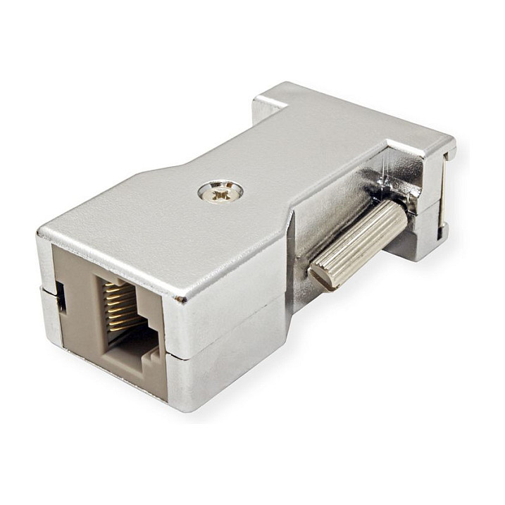 Adapter ROLINE DB9 na RJ45 (ženski/ženski, modularni)-3