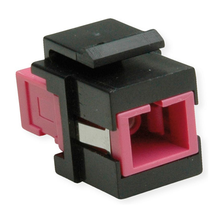 Keystone adapter ROLINE LWL SC/SC Simplex, Multimode OM4